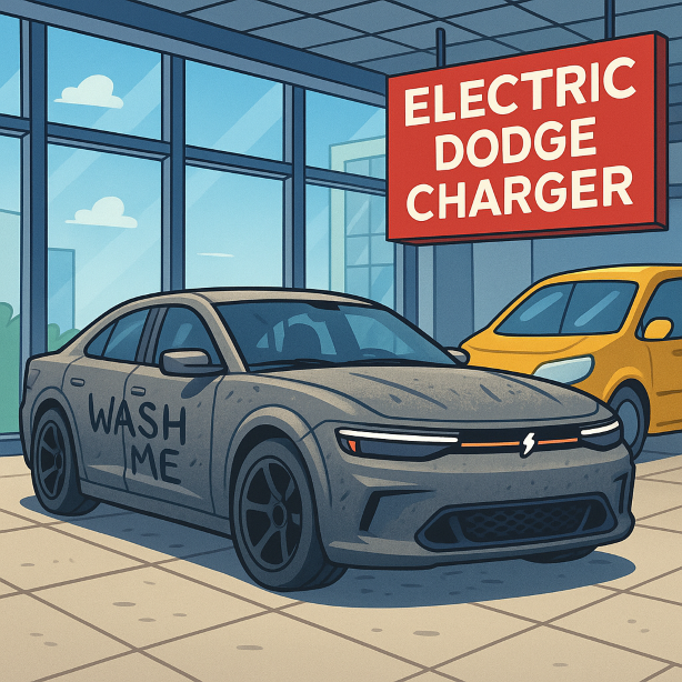 Dodge sells its first electric Charger after 40 years on the lot.